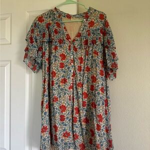 Spell mini ruffle dress